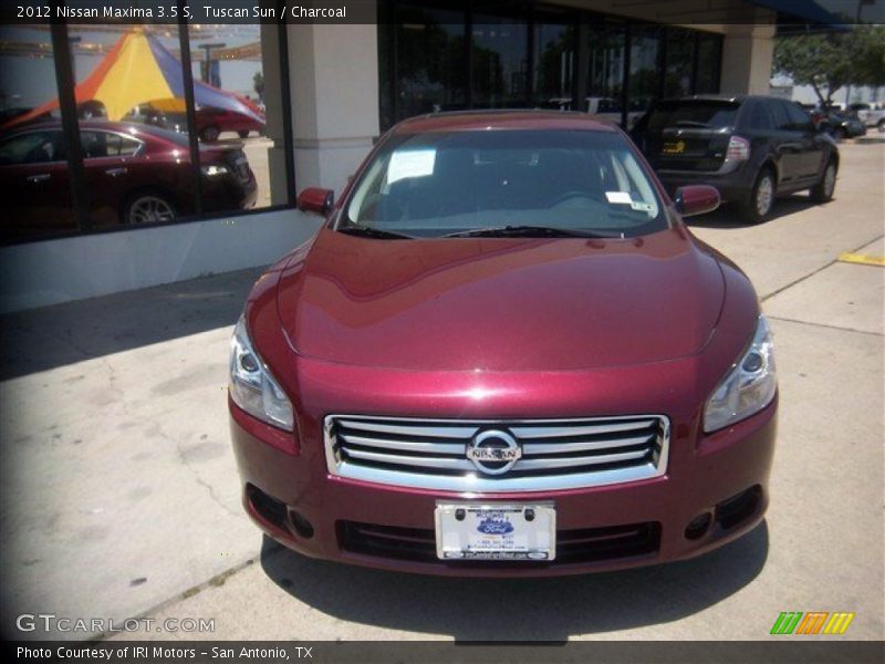 Tuscan Sun / Charcoal 2012 Nissan Maxima 3.5 S