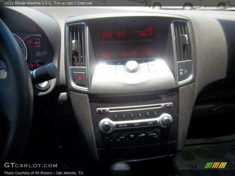 Tuscan Sun / Charcoal 2012 Nissan Maxima 3.5 S