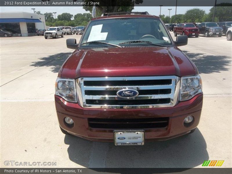 Autumn Red Metallic / Stone 2012 Ford Expedition XLT