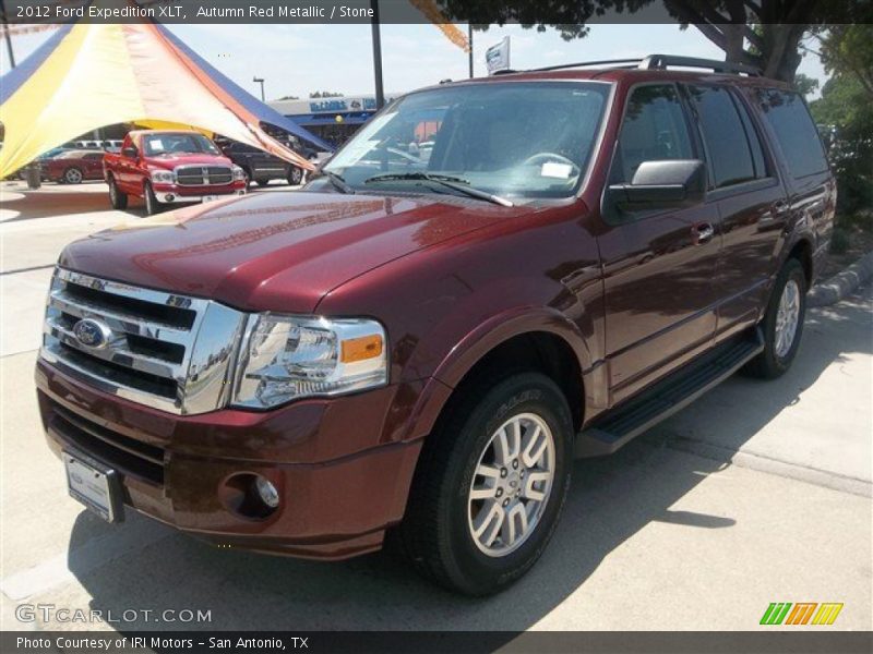 Autumn Red Metallic / Stone 2012 Ford Expedition XLT