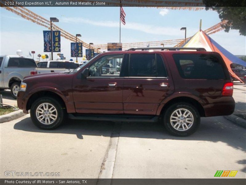 Autumn Red Metallic / Stone 2012 Ford Expedition XLT