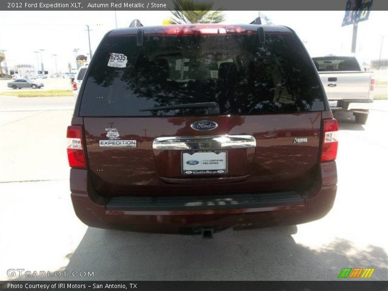 Autumn Red Metallic / Stone 2012 Ford Expedition XLT