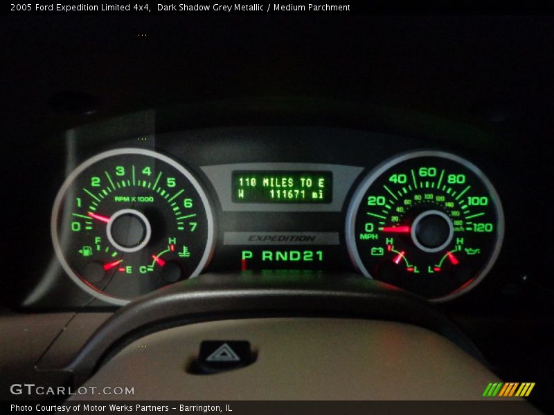 Dark Shadow Grey Metallic / Medium Parchment 2005 Ford Expedition Limited 4x4