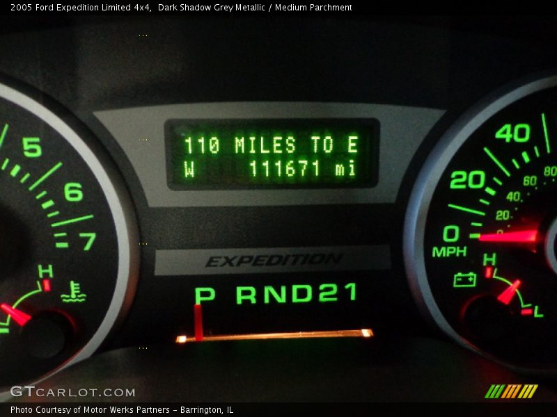 Dark Shadow Grey Metallic / Medium Parchment 2005 Ford Expedition Limited 4x4