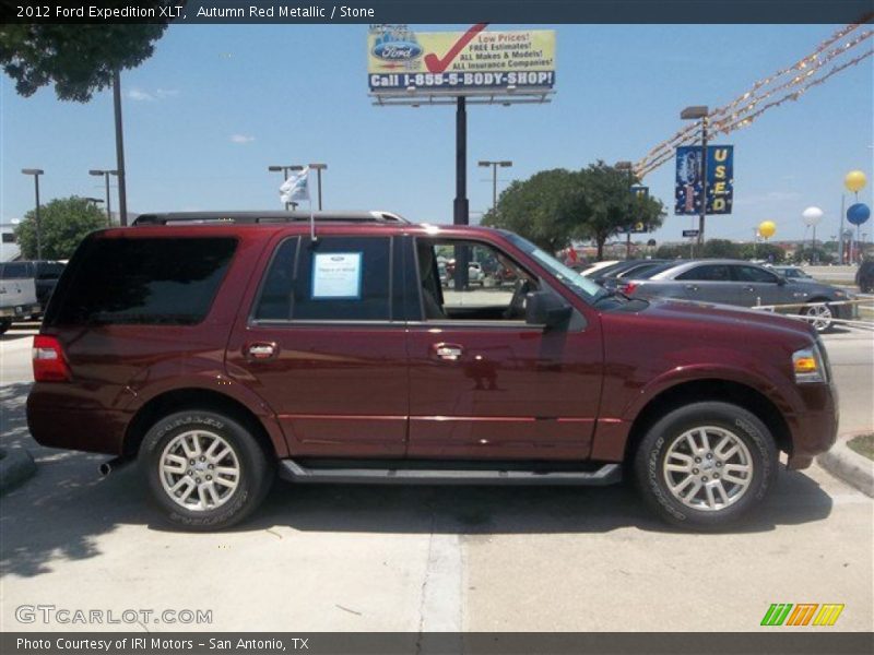 Autumn Red Metallic / Stone 2012 Ford Expedition XLT