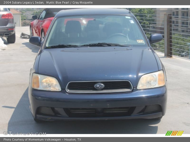 Mystic Blue Pearl / Gray Moquette 2004 Subaru Legacy L Sedan