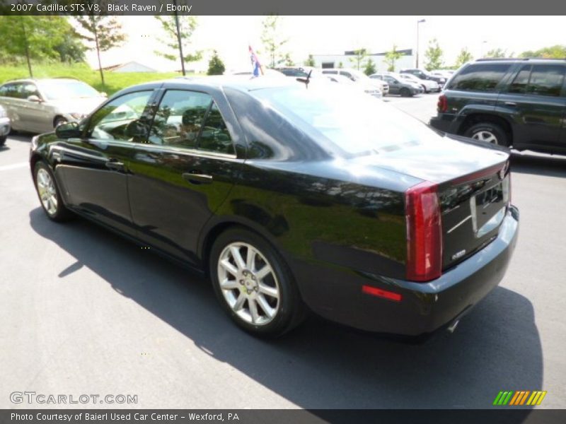 Black Raven / Ebony 2007 Cadillac STS V8