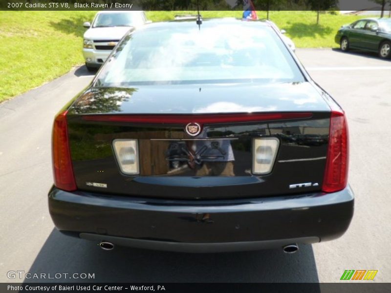 Black Raven / Ebony 2007 Cadillac STS V8