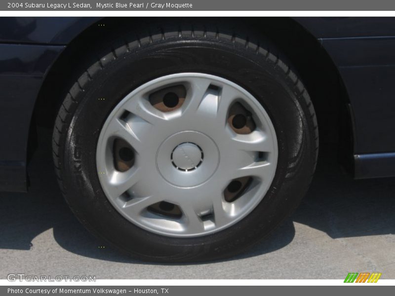 Mystic Blue Pearl / Gray Moquette 2004 Subaru Legacy L Sedan