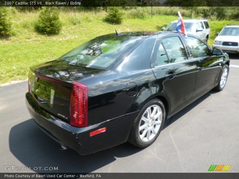 Black Raven / Ebony 2007 Cadillac STS V8