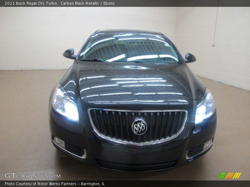 Carbon Black Metallic / Ebony 2011 Buick Regal CXL Turbo