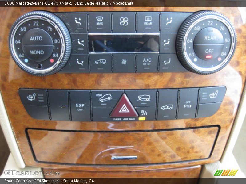Sand Beige Metallic / Macadamia 2008 Mercedes-Benz GL 450 4Matic