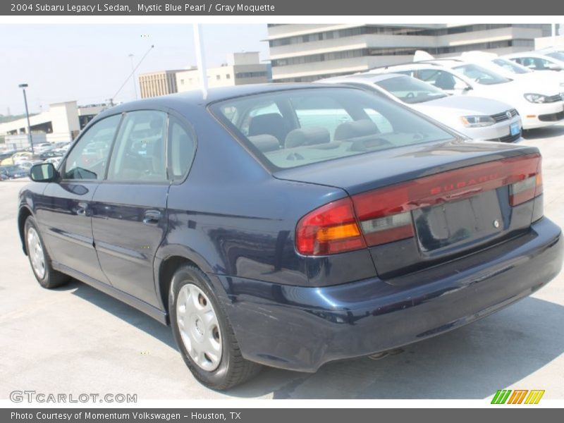 Mystic Blue Pearl / Gray Moquette 2004 Subaru Legacy L Sedan