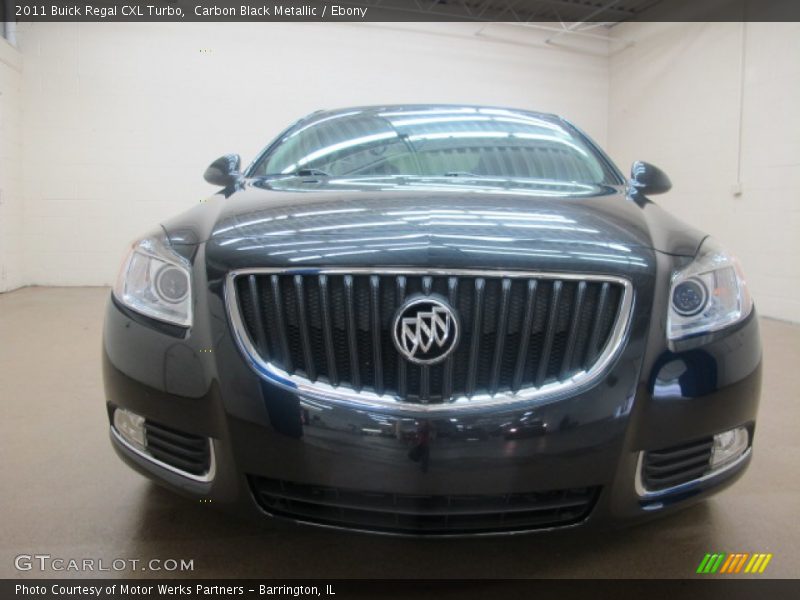 Carbon Black Metallic / Ebony 2011 Buick Regal CXL Turbo