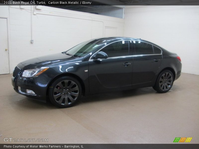 Carbon Black Metallic / Ebony 2011 Buick Regal CXL Turbo
