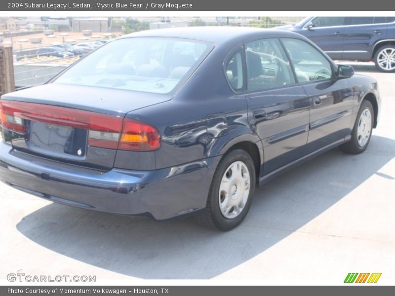 Mystic Blue Pearl / Gray Moquette 2004 Subaru Legacy L Sedan