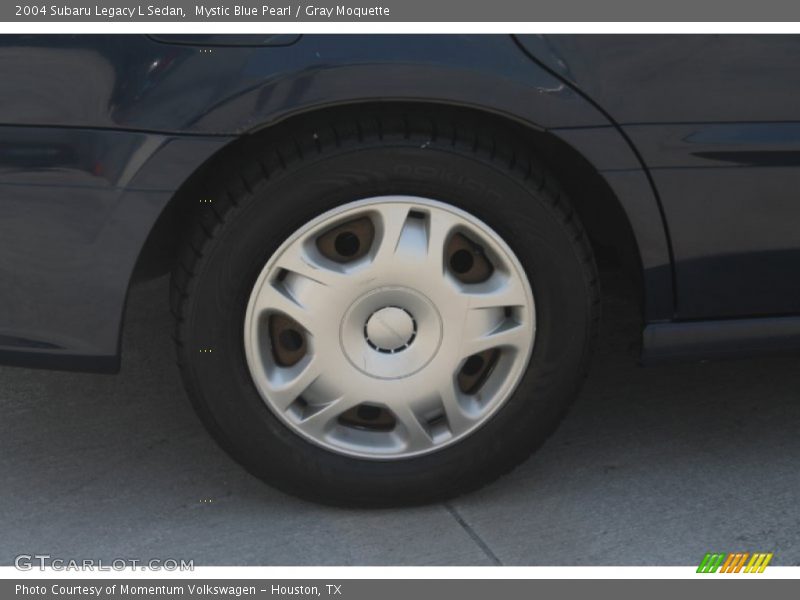 Mystic Blue Pearl / Gray Moquette 2004 Subaru Legacy L Sedan