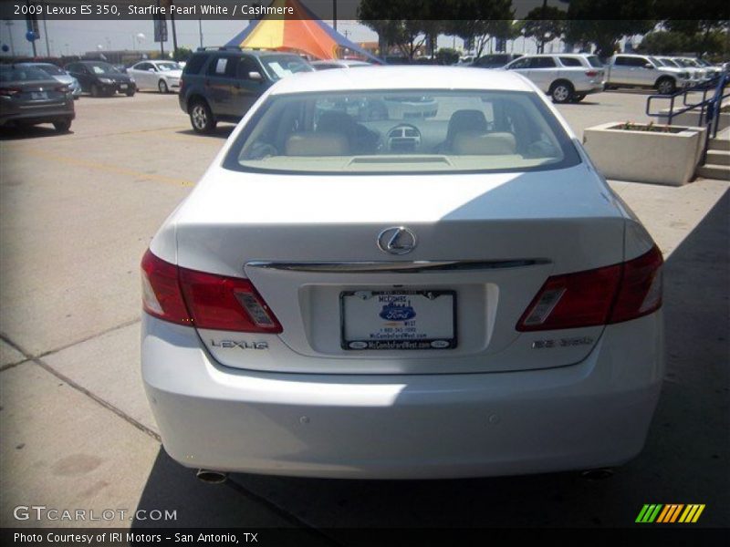 Starfire Pearl White / Cashmere 2009 Lexus ES 350