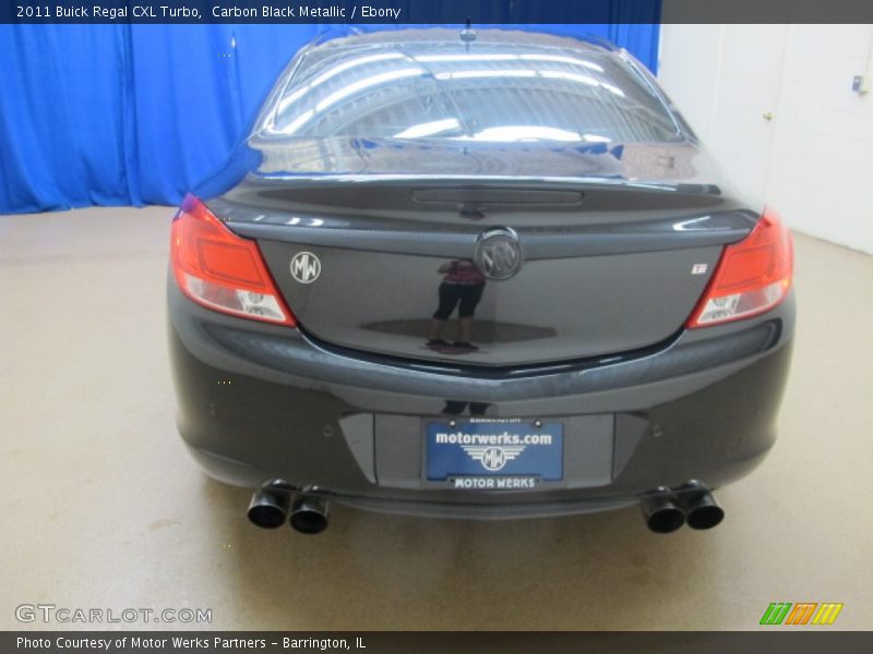 Carbon Black Metallic / Ebony 2011 Buick Regal CXL Turbo