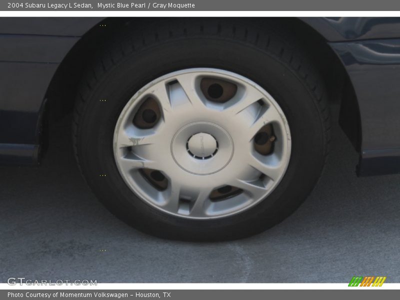 Mystic Blue Pearl / Gray Moquette 2004 Subaru Legacy L Sedan