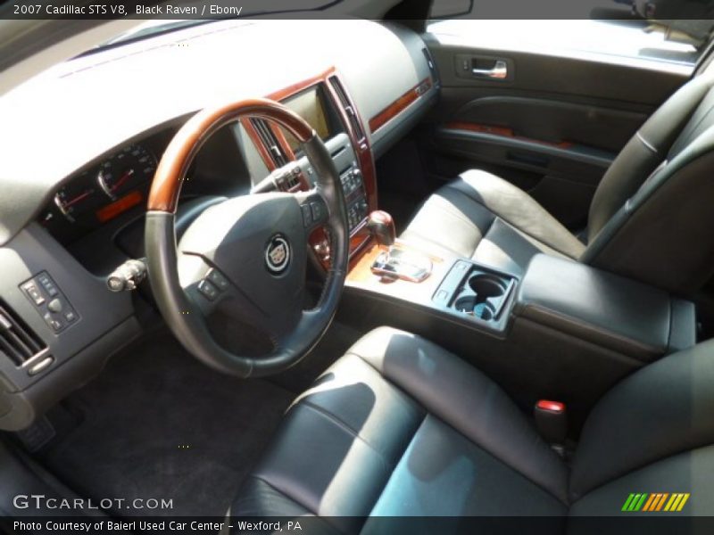 Black Raven / Ebony 2007 Cadillac STS V8