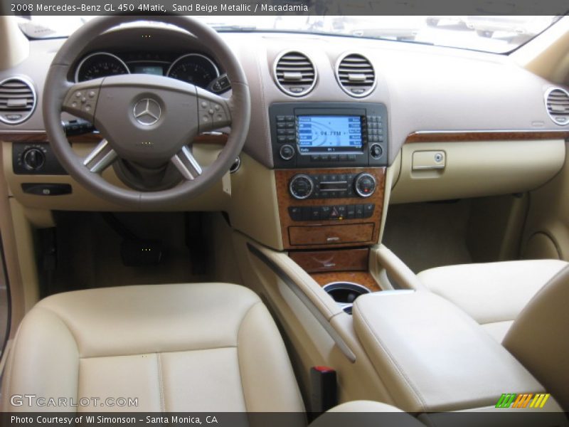 Sand Beige Metallic / Macadamia 2008 Mercedes-Benz GL 450 4Matic