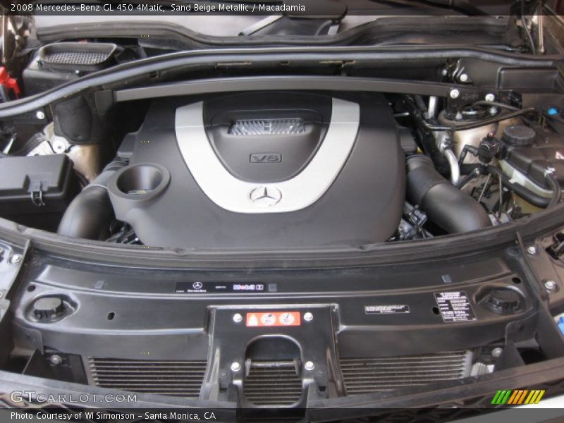 Sand Beige Metallic / Macadamia 2008 Mercedes-Benz GL 450 4Matic