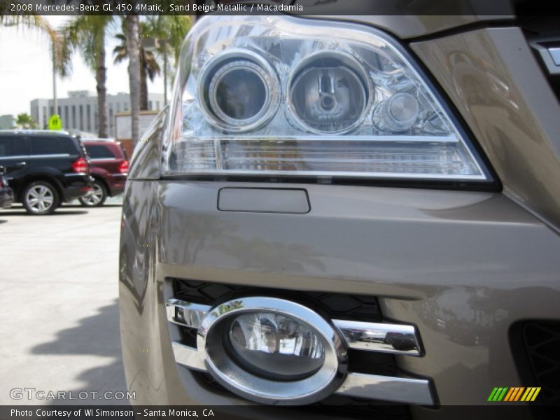 Sand Beige Metallic / Macadamia 2008 Mercedes-Benz GL 450 4Matic