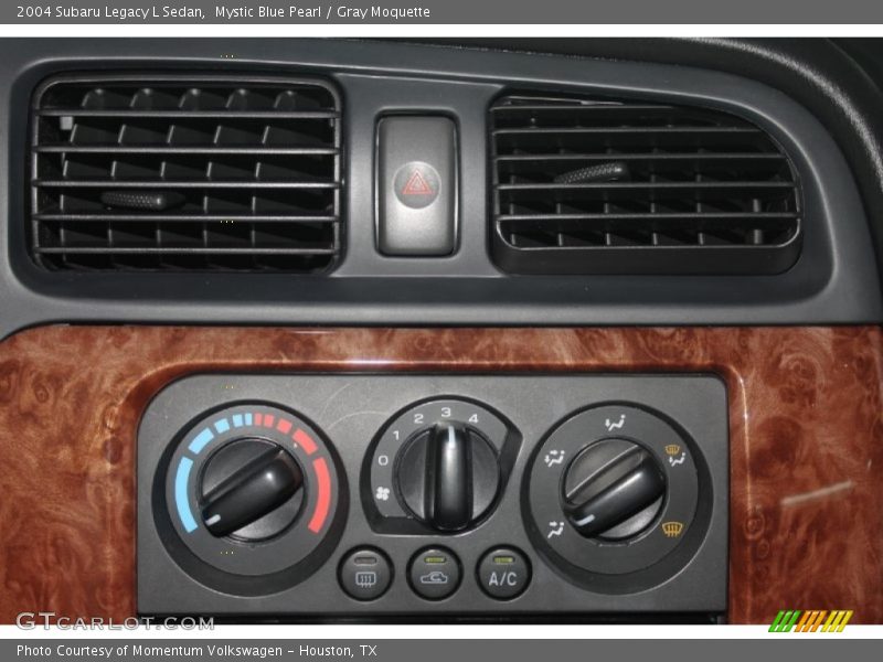 Mystic Blue Pearl / Gray Moquette 2004 Subaru Legacy L Sedan