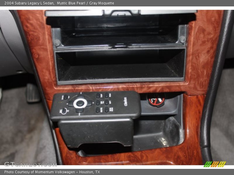 Mystic Blue Pearl / Gray Moquette 2004 Subaru Legacy L Sedan