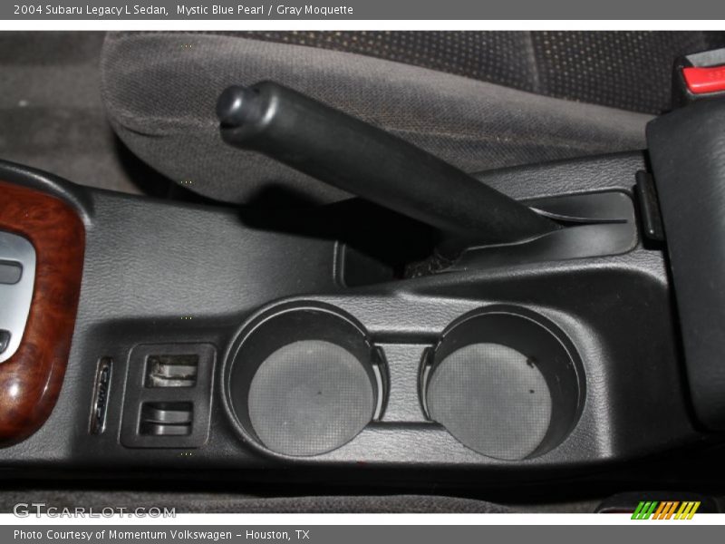 Mystic Blue Pearl / Gray Moquette 2004 Subaru Legacy L Sedan