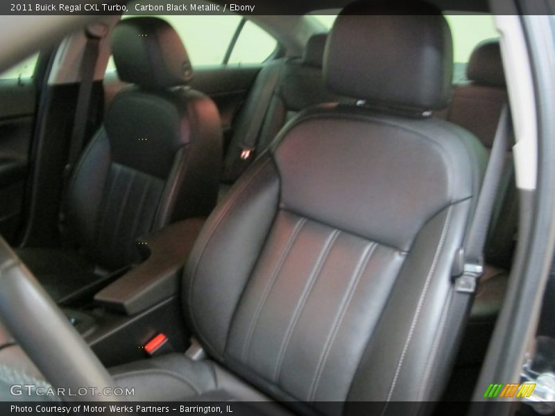 Carbon Black Metallic / Ebony 2011 Buick Regal CXL Turbo