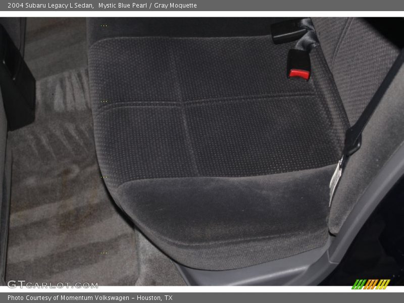 Mystic Blue Pearl / Gray Moquette 2004 Subaru Legacy L Sedan