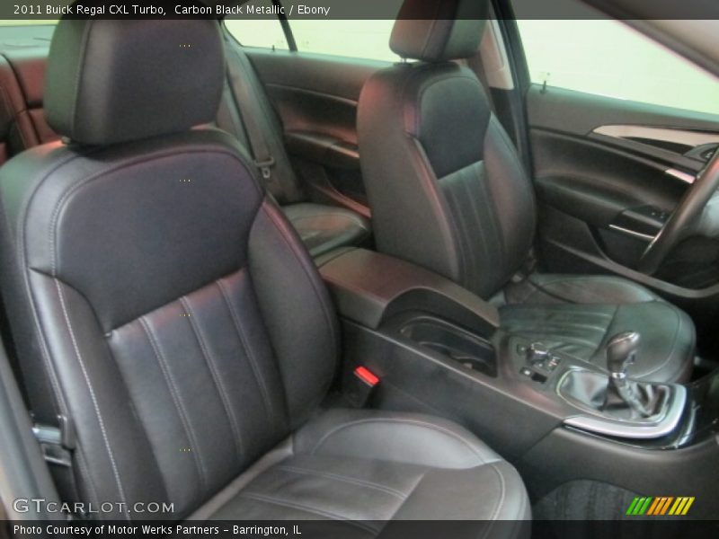 Carbon Black Metallic / Ebony 2011 Buick Regal CXL Turbo