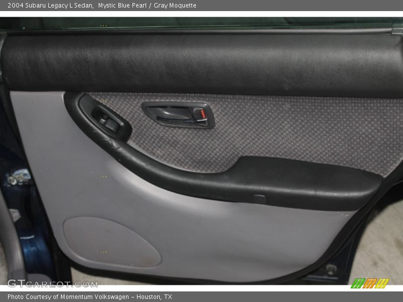 Mystic Blue Pearl / Gray Moquette 2004 Subaru Legacy L Sedan