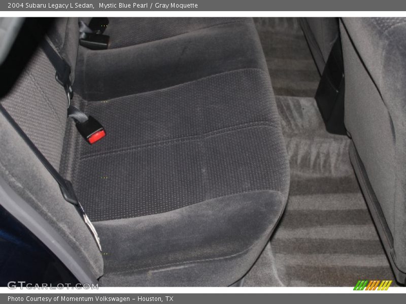 Mystic Blue Pearl / Gray Moquette 2004 Subaru Legacy L Sedan