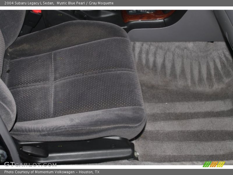 Mystic Blue Pearl / Gray Moquette 2004 Subaru Legacy L Sedan