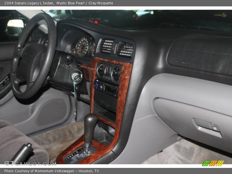 Mystic Blue Pearl / Gray Moquette 2004 Subaru Legacy L Sedan