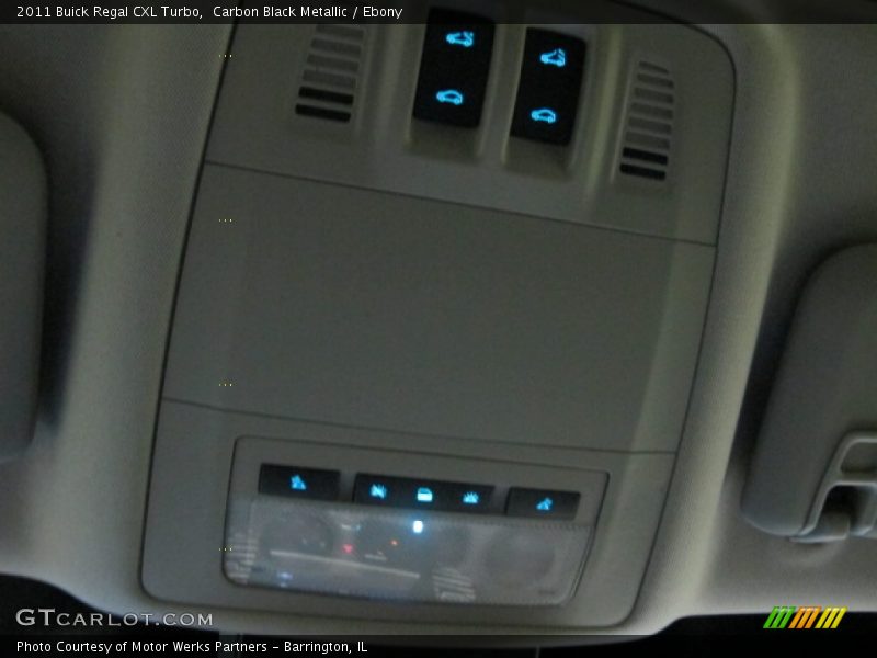 Carbon Black Metallic / Ebony 2011 Buick Regal CXL Turbo
