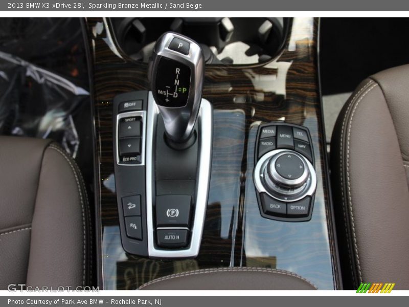 Sparkling Bronze Metallic / Sand Beige 2013 BMW X3 xDrive 28i