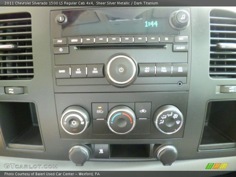Sheer Silver Metallic / Dark Titanium 2011 Chevrolet Silverado 1500 LS Regular Cab 4x4