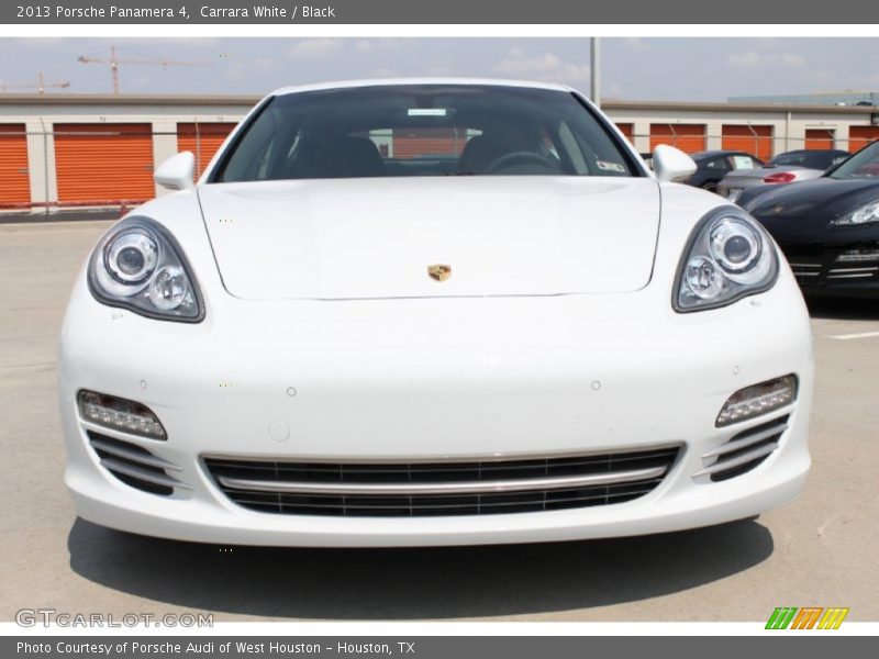 Carrara White / Black 2013 Porsche Panamera 4