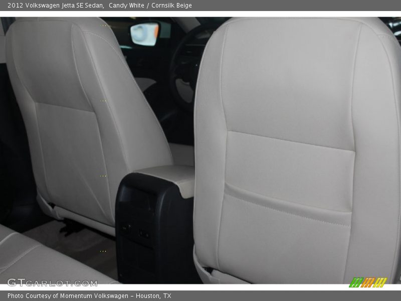 Candy White / Cornsilk Beige 2012 Volkswagen Jetta SE Sedan