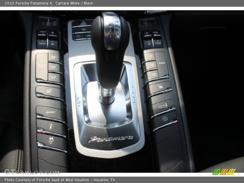 Carrara White / Black 2013 Porsche Panamera 4