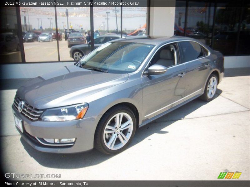 Platinum Gray Metallic / Moonrock Gray 2012 Volkswagen Passat V6 SEL