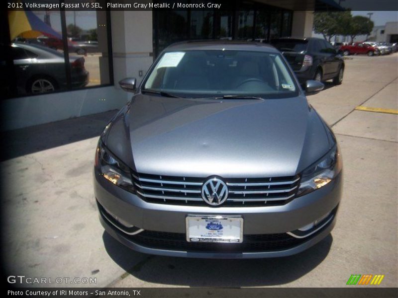 Platinum Gray Metallic / Moonrock Gray 2012 Volkswagen Passat V6 SEL