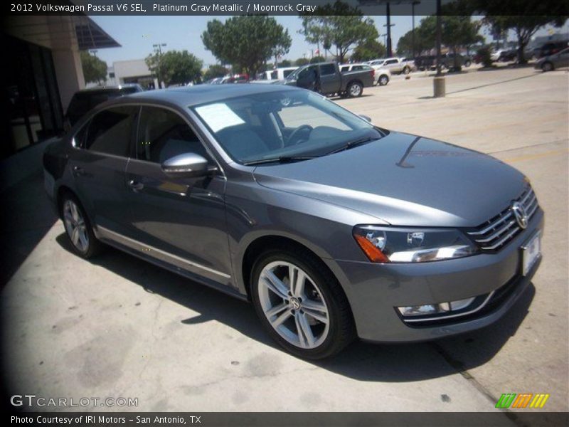 Platinum Gray Metallic / Moonrock Gray 2012 Volkswagen Passat V6 SEL