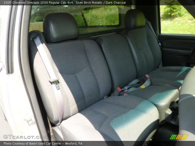 Silver Birch Metallic / Dark Charcoal 2005 Chevrolet Silverado 1500 Regular Cab 4x4