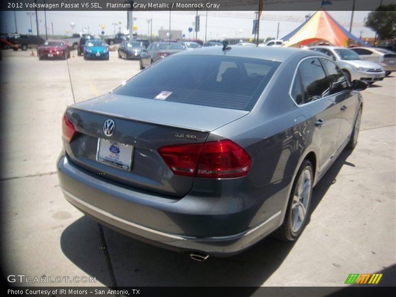 Platinum Gray Metallic / Moonrock Gray 2012 Volkswagen Passat V6 SEL