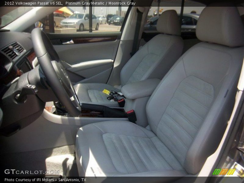 Platinum Gray Metallic / Moonrock Gray 2012 Volkswagen Passat V6 SEL
